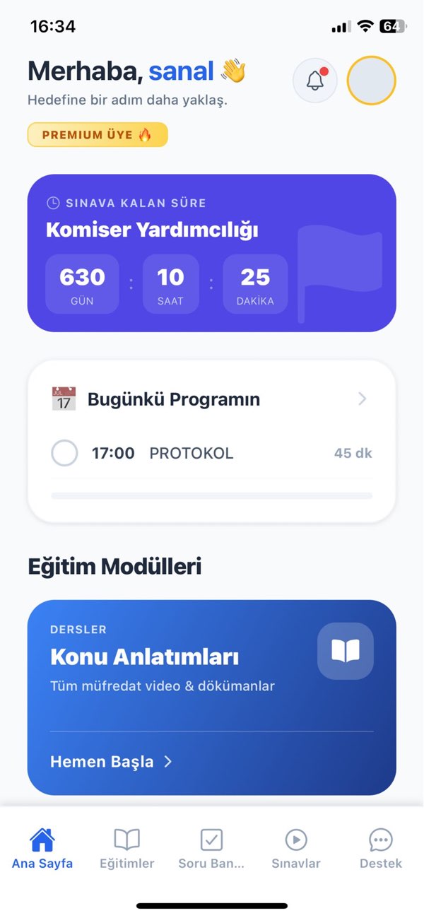 Komiserim App Store ekranı