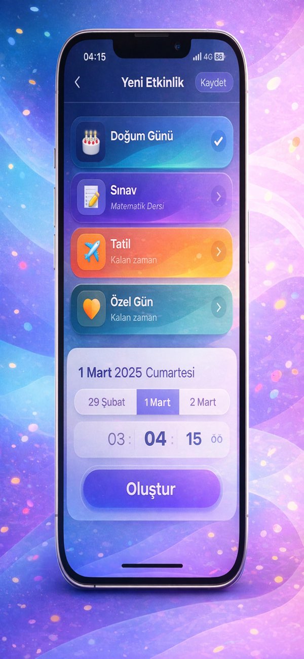 Saydım tema görünümü