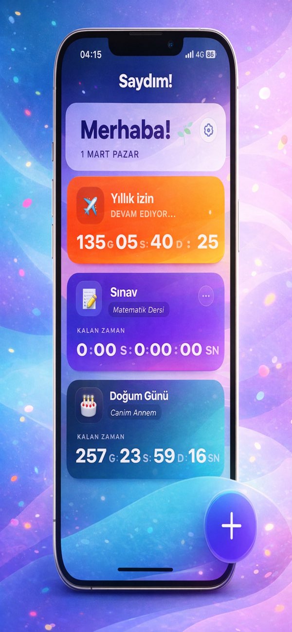 Saydım ekran görüntüsü üç